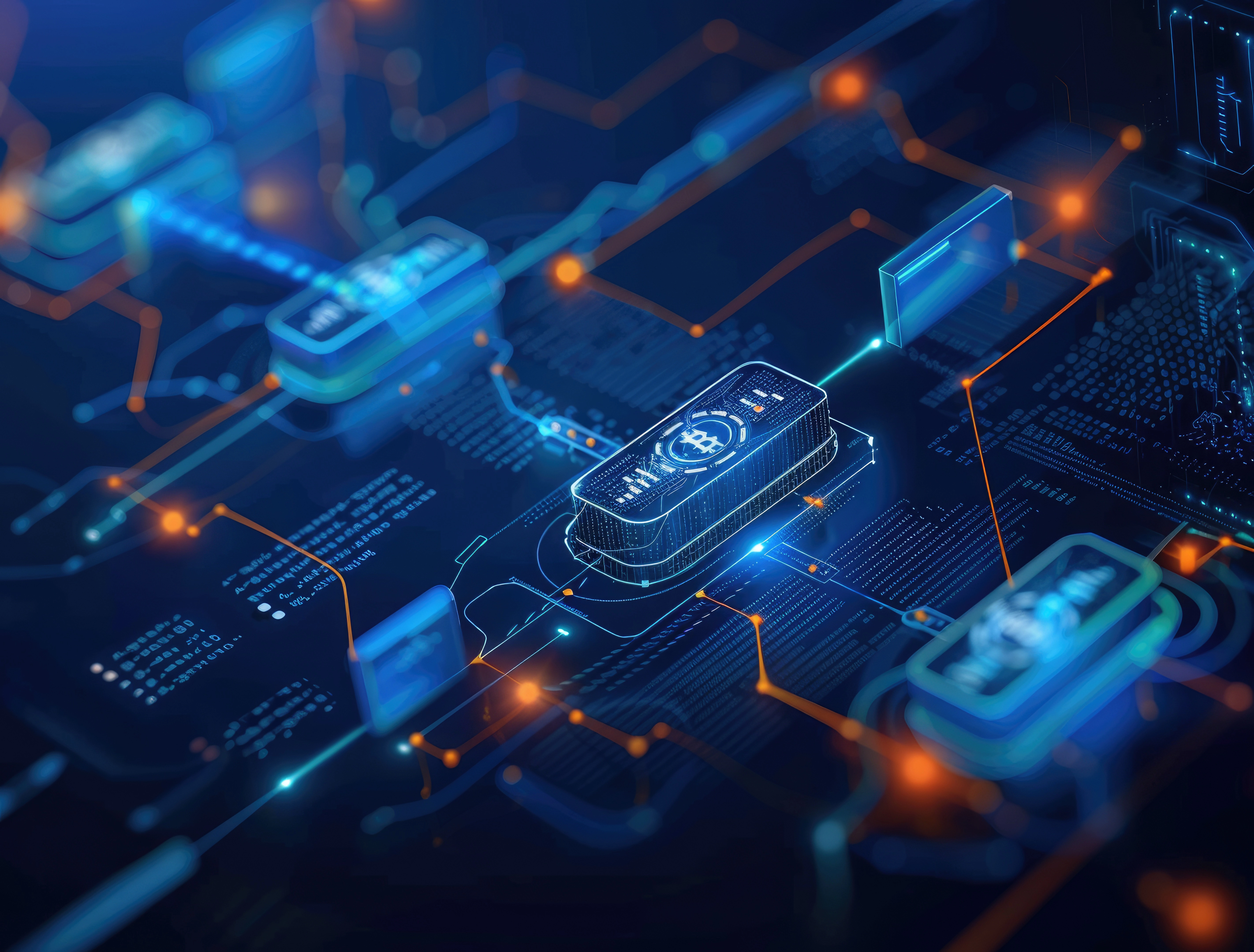 Cloud architecture visualization with connected services