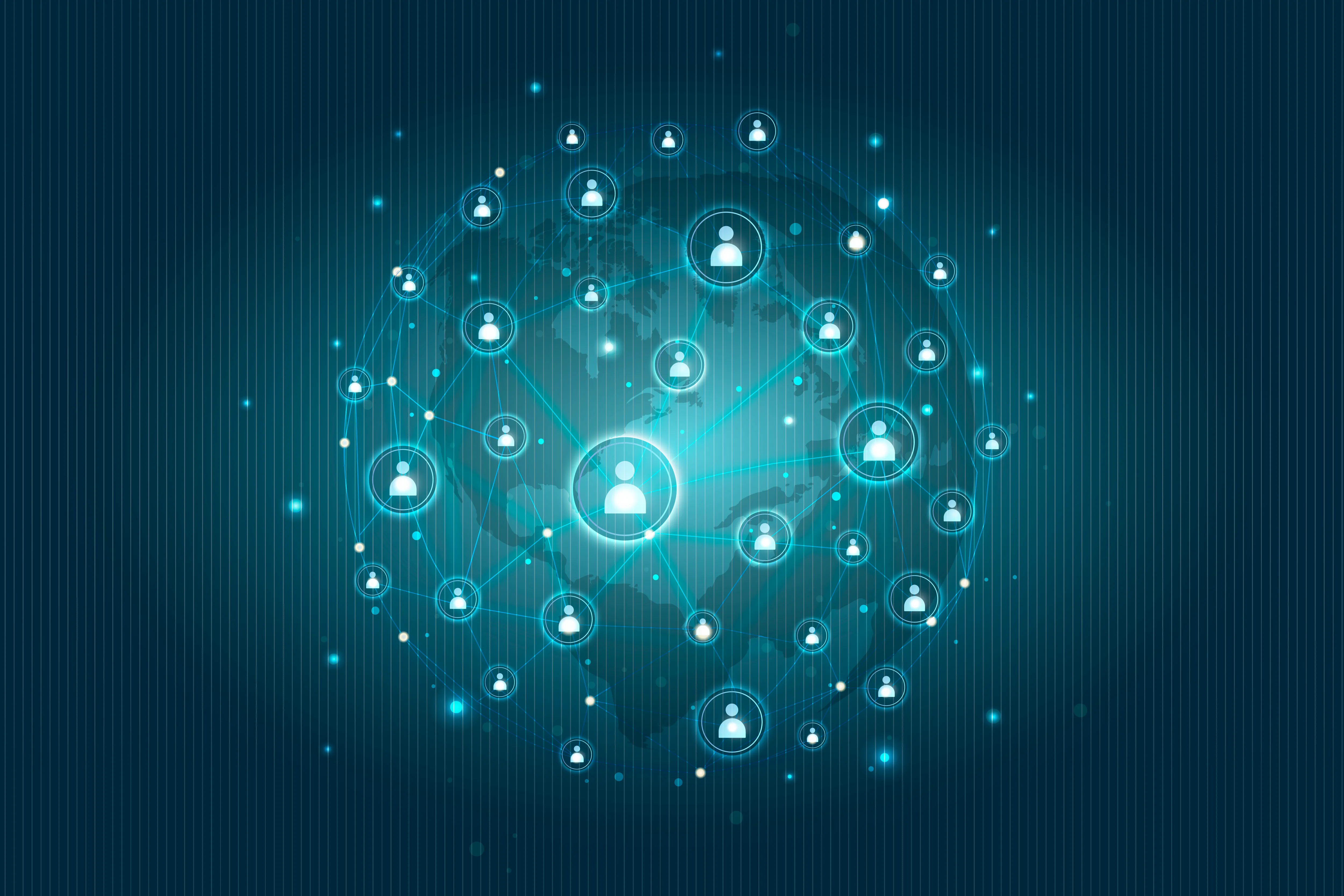 Interface connecting business systems through an assistant panel